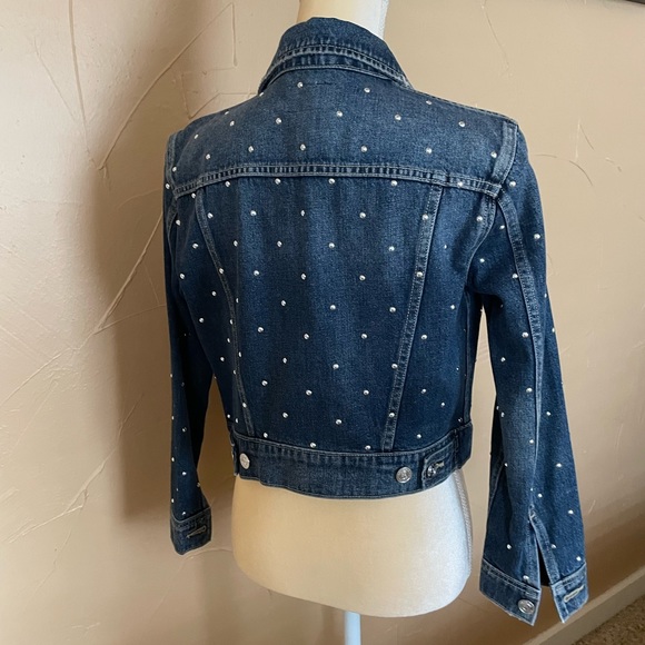 🌟Current Elliot Studded Jean Jacket size 1 Small - Picture 5 of 8